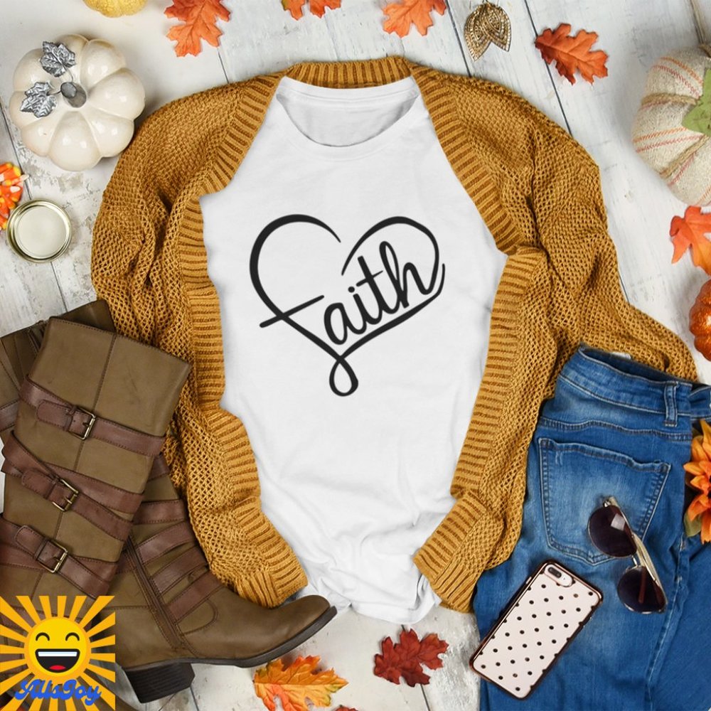 HEART OF FAITH White T-Shirt